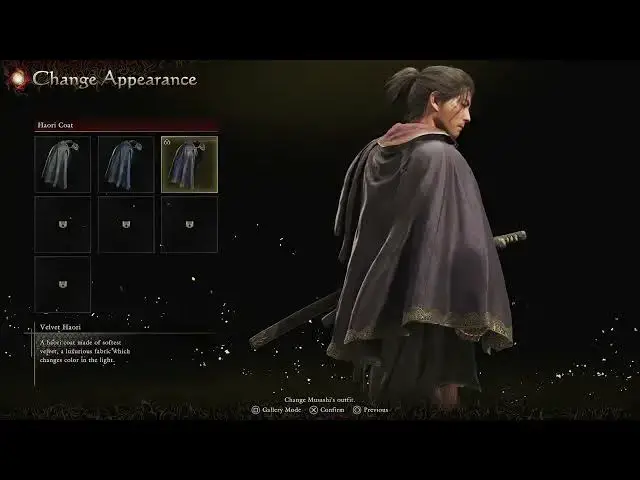 Video thumbnail for Onimusha: WoTS - The Light of Vengeance: Wear Velvet Haori | Eastern Kyoto Observations