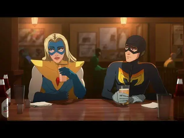 'Video thumbnail for Dispatch - Episode 1 Pivot: Mecha Man and Blonde Blazer Drink At Superhero Bar "A Proposition?"'