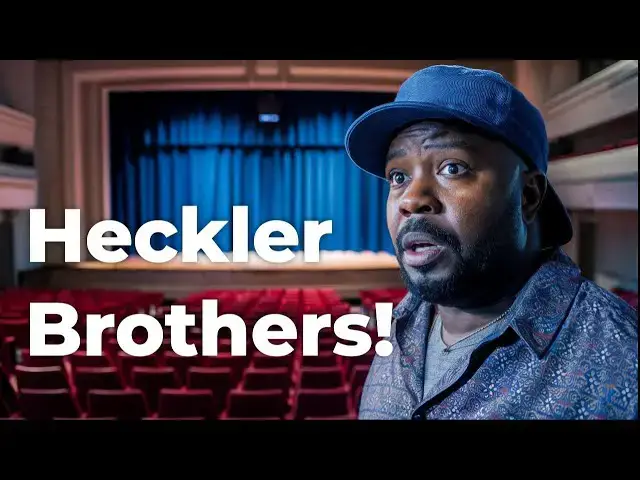 Video thumbnail for Mr. Heckler Stole Mike Paramore's Age Joke  #coachcal #comedianvscrowd #comedyshorts  #comedy