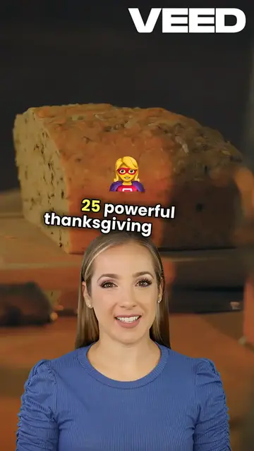 Video thumbnail for 25 Thanksgiving Prayer Points for Gratitude