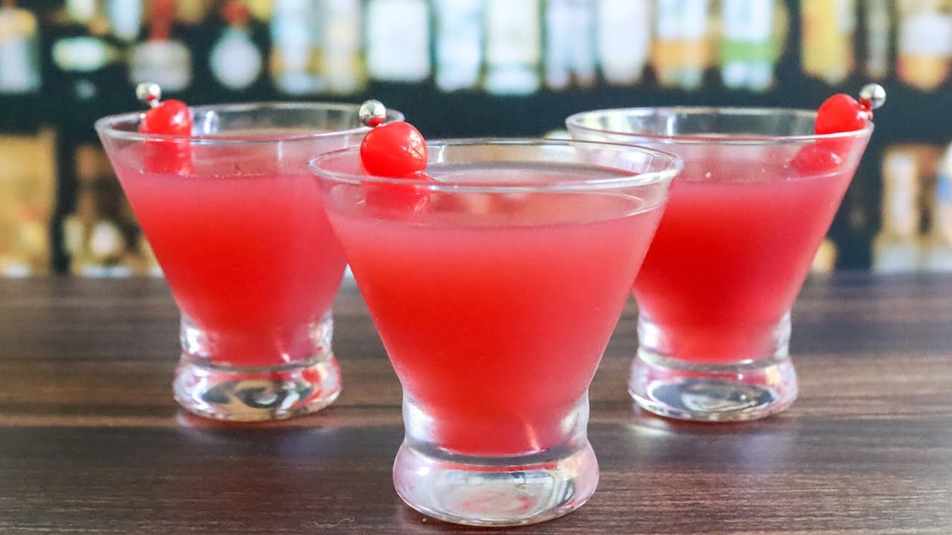 Video thumbnail for 3-Ingredient Cherry Pomegranate Martini Recipe