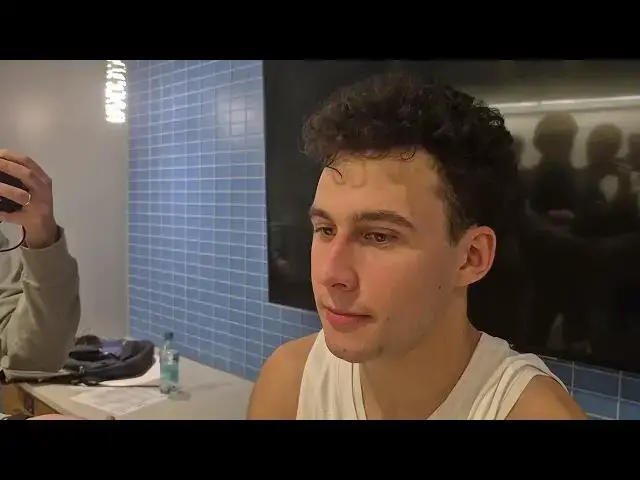 'Video thumbnail for #UNC players Jonathan Powell, Luka Bogavac and Caleb Wilson after win over N.C. Central'