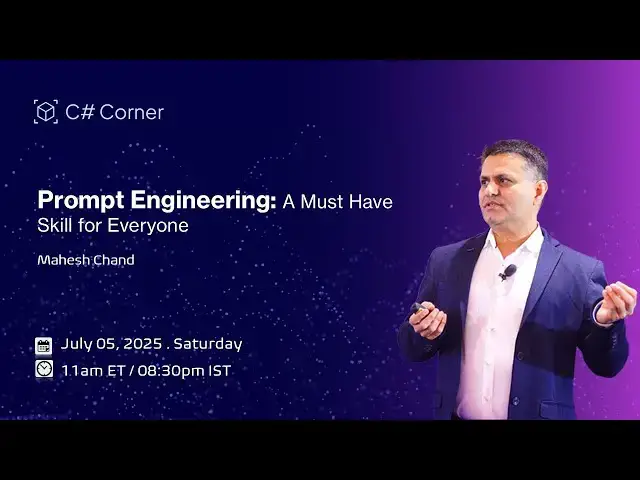 'Video thumbnail for Prompt Engineering: A Must Have Skill for Everyone'