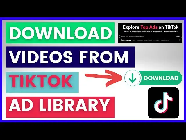 Video thumbnail for How To Download Video Ads From TikTok Creative Center? (TikTok Ad Library) [in 2023]