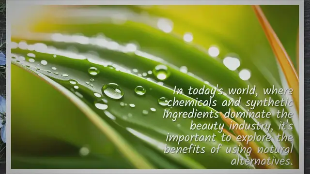 'Video thumbnail for Unlock the Secrets of Natural Skin Care: 10 Benefits for Healthy, Safe, and Effective Solutions'