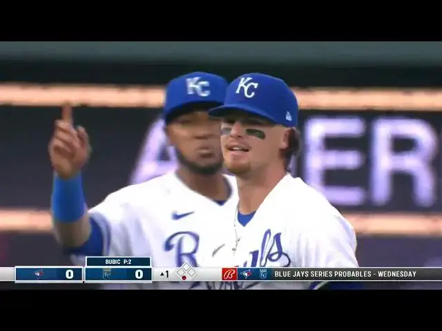 'Video thumbnail for Bobby Witt Jr MAKES a AMAZING Running Catch! | Kansas City Royals | 4/4/2023'