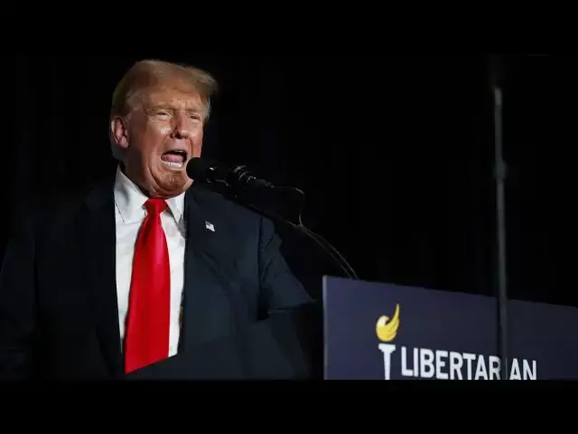 Video thumbnail for 'You May Never See Me Again' - Trump Shocks Audience With Surprise Announcement