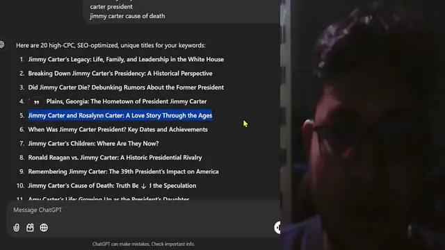 'Video thumbnail for Jimmy Carter and Rosalynn Carter A Love Story Through the Ages'