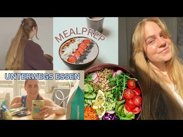 Video thumbnail for GESUNDE SNACKS für unterwegs, Linsenburger + gesundes Frühstück