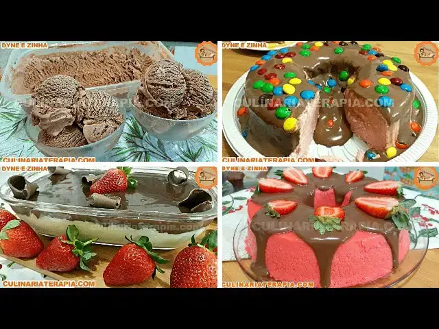 Video thumbnail for 4 RECEITAS DE SOBREMESAS COM CHOCOLATE PARA O DIA DAS CRIANÇAS OU EM QUALQUER OCASIÃO