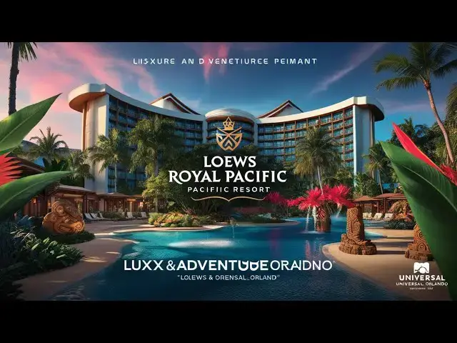 Video thumbnail for Loews Royal Pacific Resort Review: Is It Worth It at Universal Orlando?