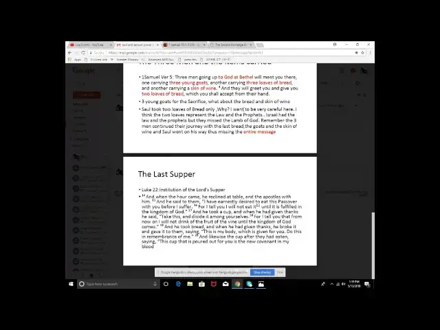 Video thumbnail for The Second Exchange Between King Saul & Samuel |The Implications