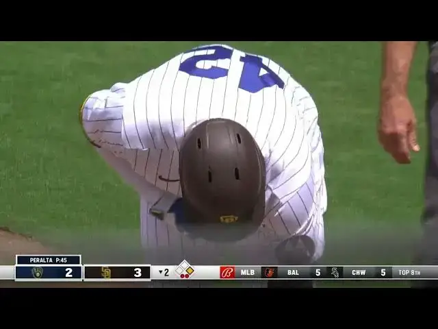 'Video thumbnail for Manny Machado SMACKS a GO-AHEAD RBI Single! | San Diego Padres | 4/15/2023'