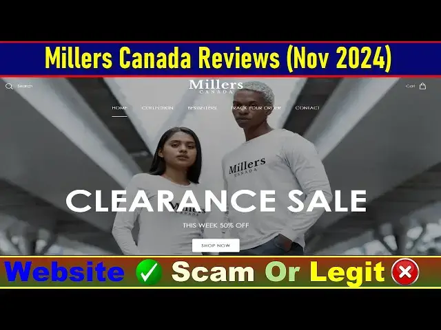 Video thumbnail for Millers Canada Reviews: Before Buy Check Millers-canada.com Is Scam Or Legit? | Product Review