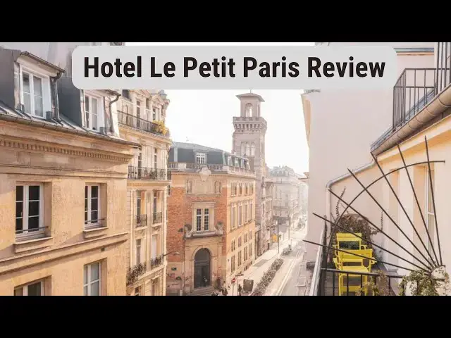 Video thumbnail for Hotel Le Petit Paris Review: A Charming Stay in the Heart of Paris