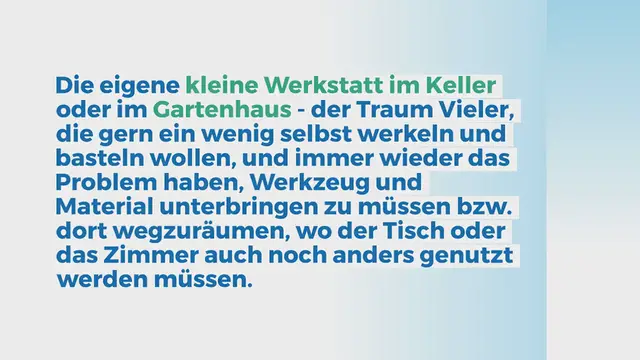 Video thumbnail for Eine Werkbank selber bauen – einfache Anleitung