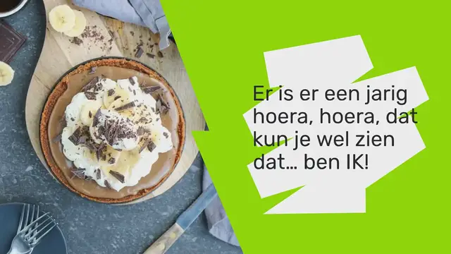 Video thumbnail for Banoffee pie met bastogne koek