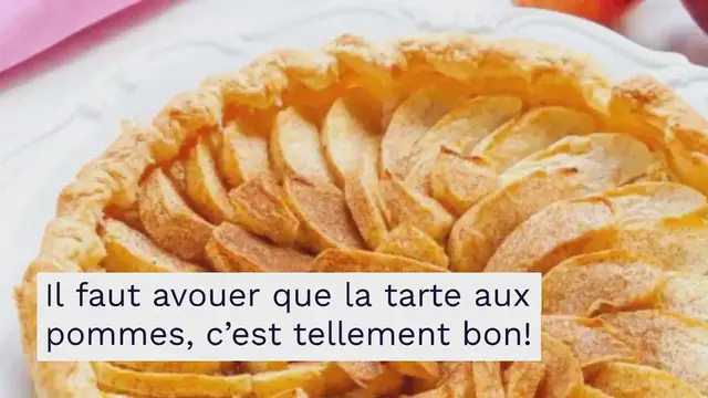 Video thumbnail for Tarte aux pommes (facile et rapide)