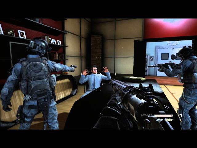 Video thumbnail for Call of Duty: Ghosts - Federation Day: Rorke on TV & Crumbling Skyscraper Parachute Sequence