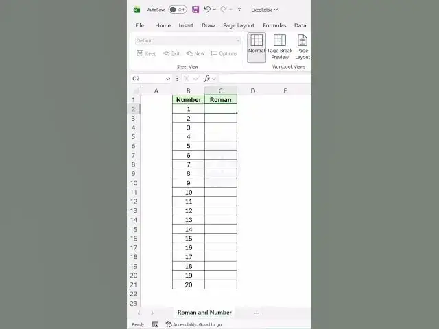 Video thumbnail for Stop Being a Noob — Automate Roman Instantly #excel #exceltips #excelforbeginners #exceltricks