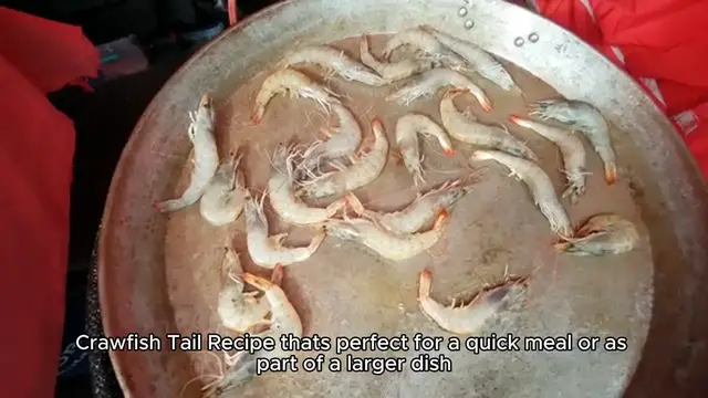 Video thumbnail for crawfish tail recipe