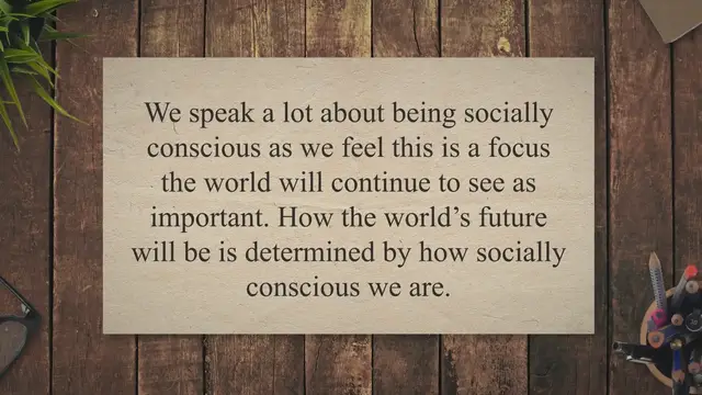 Video thumbnail for The Future Is Socially Conscious: Are You Ready?