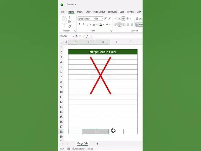 Video thumbnail for Beginners Repeat Extra Steps — Pros Cut It Short #excel #spreadsheetmagic #exceltips #exceltricks