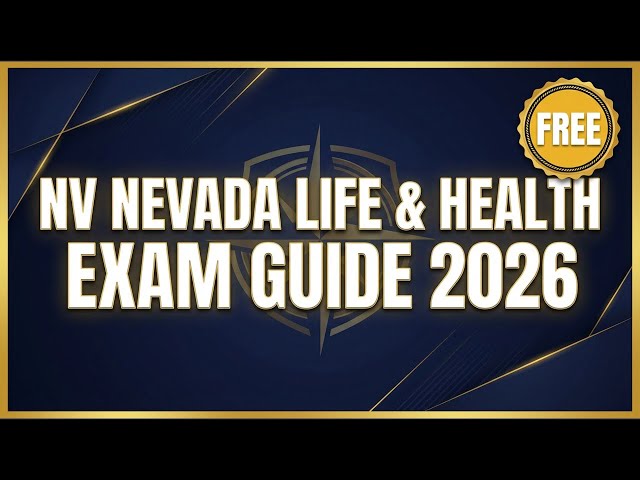 Video thumbnail for Nevada Life Health Exam Guide 2026 | FREE Study Guide & Practice Test