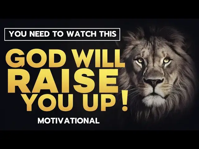 Video thumbnail for GOD WILL RAISE YOU UP: FINDING HOPE AND STRENGTH IN YOUR STRUGGLES