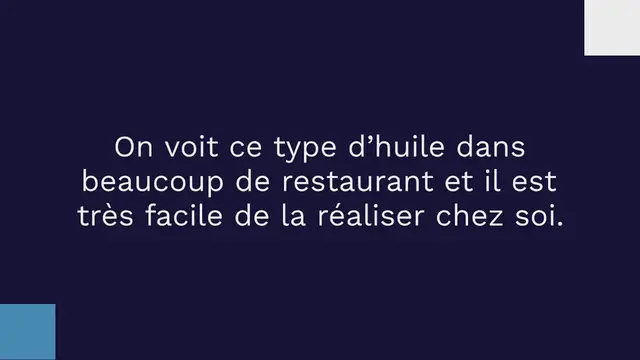 Video thumbnail for HUILE CHLOROPHYLLÉE