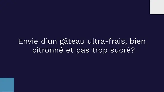 Video thumbnail for TIRAMISU AU CITRON, LIMONCELLO ET LEMONCURD