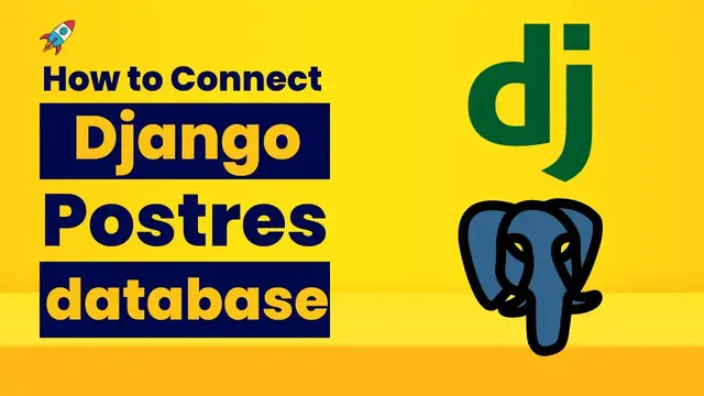 'Video thumbnail for How to Connect and Configure Postgres SQL Database in Django'