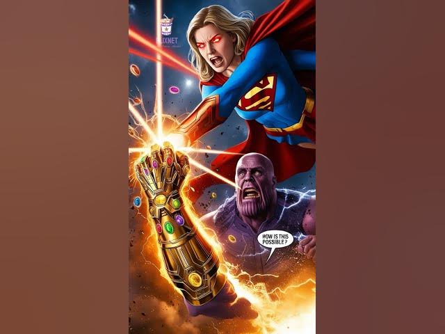 Video thumbnail for "Spider-Man & Supergirl vs Thanos | Epic Final Battle!" #Supergirl #Thanos #MarvelShorts #supergirl