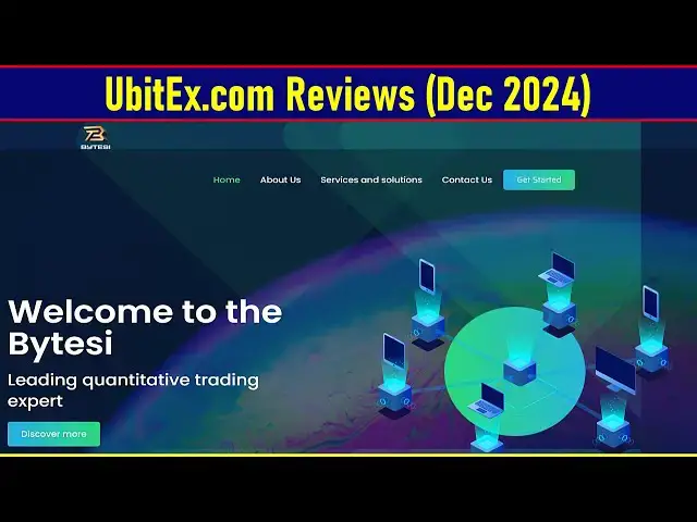 Video thumbnail for UbitEx Reviews (Dec 2024) - Is UbitEx.com A Fake Crypto Trading Site? Find Out! | Product Review