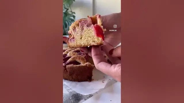 Video thumbnail for Pastel de ciruela Horno MX #shorts