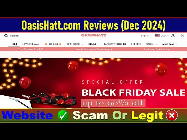 Video thumbnail for OasisHatt Com Reviews Consumer Reports: Before Buy Check OasisHatt Is Scam Or Legit? |Product Review