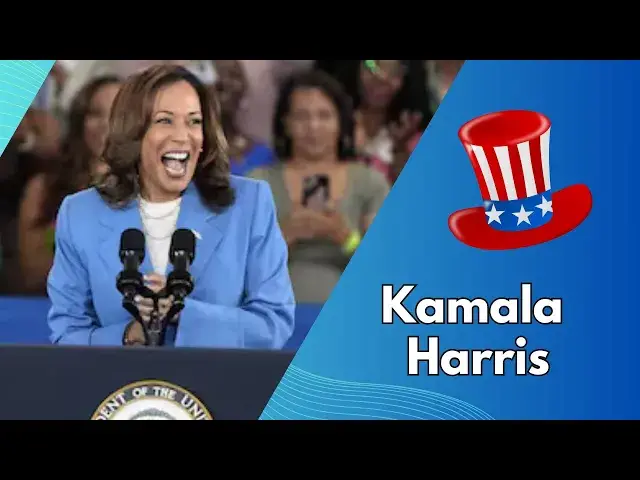 Video thumbnail for Kamala Harris: The Trailblazing Politician Shaping America’s Future