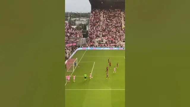 'Video thumbnail for Fiesta en Miami. 2do gol de Lionel Messi en el partido.'