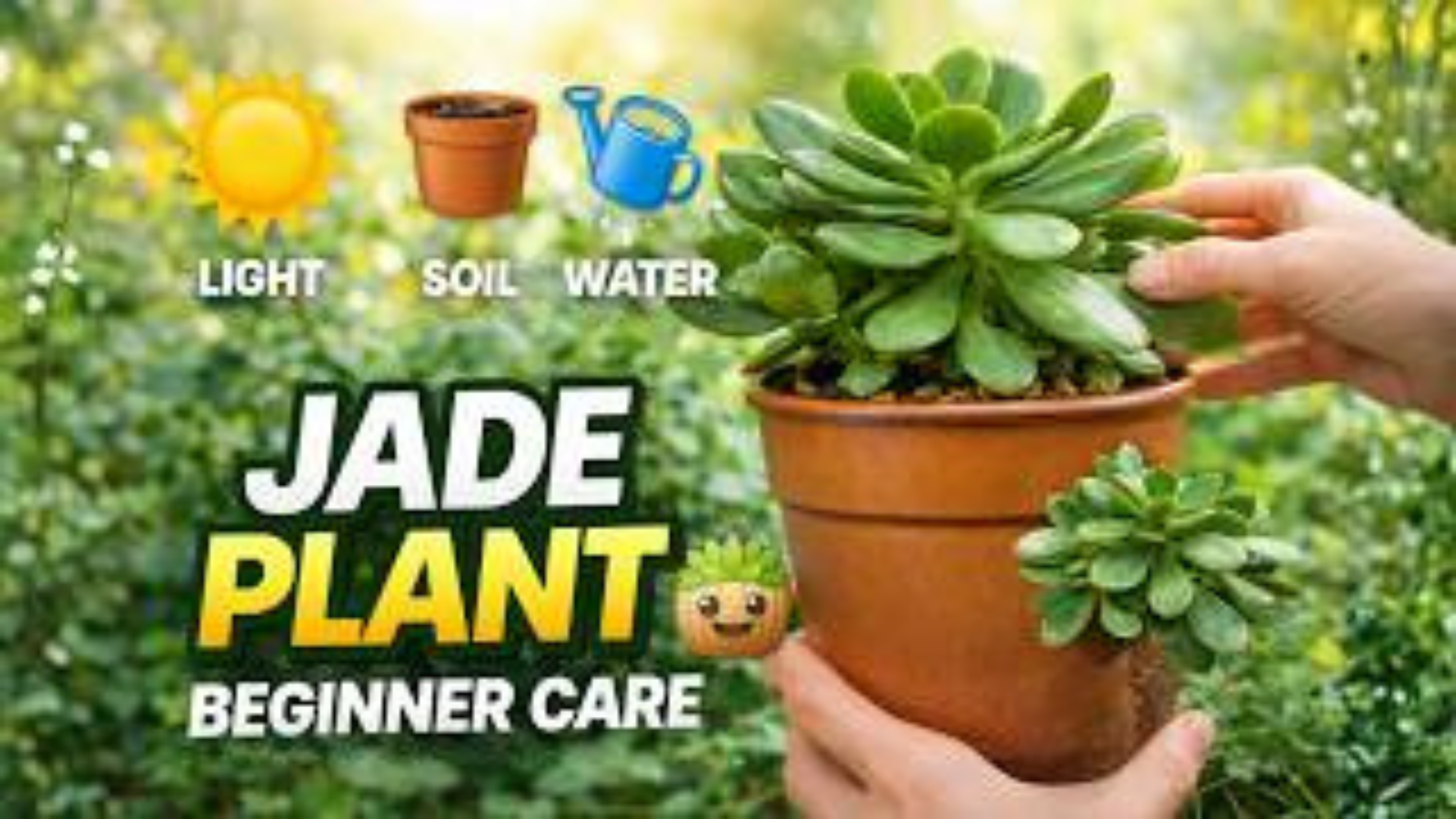 Video thumbnail for Jade Plant Care Guide 🌿 _ The Easiest Indoor Plant You Can’t Kill!