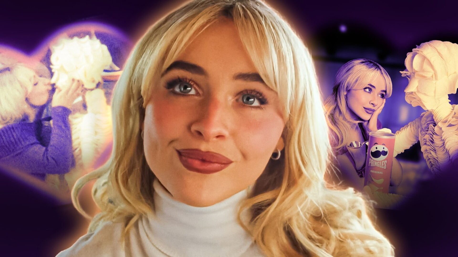 Video thumbnail for Sabrina Carpenter Falls In Love With A Man Made Of Chips In Super Bowl Ad