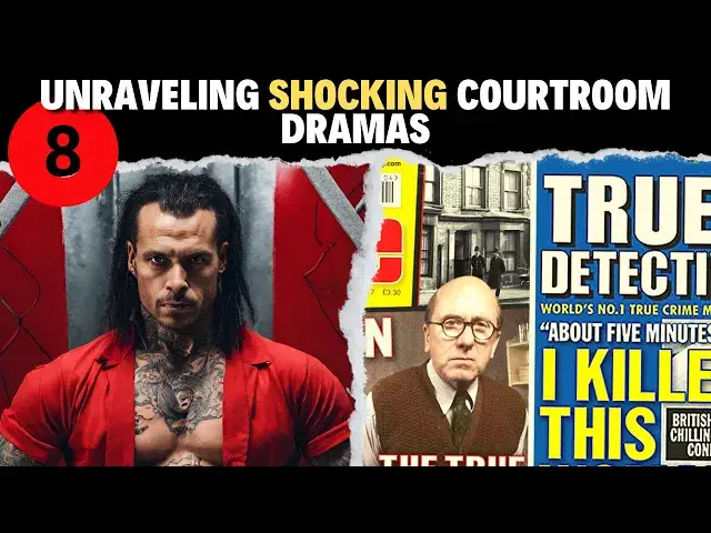 Video thumbnail for Unraveling 8 Shocking Courtroom Dramas: Stories of Tragedy and Chaos!