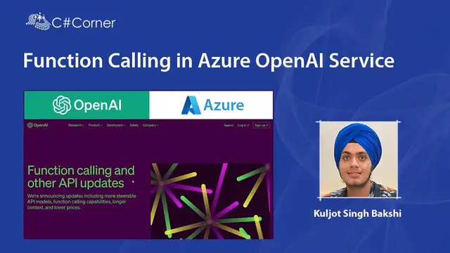 Video thumbnail for Azure OpenAI Function Calling