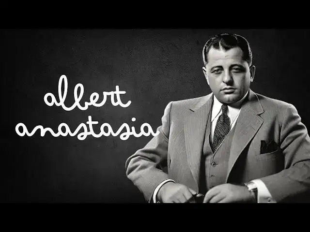 Video thumbnail for Inside the Dark World of Murder Inc: The Rise and Fall of Albert Anastasia!
