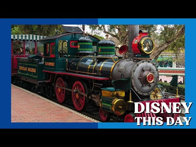 Video thumbnail for Disneyland Railroad | DISNEY THIS DAY | March 27, 1999