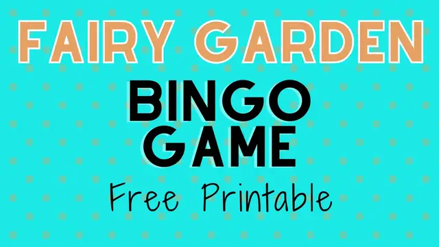 Video thumbnail for Fairy Bingo Printable Free