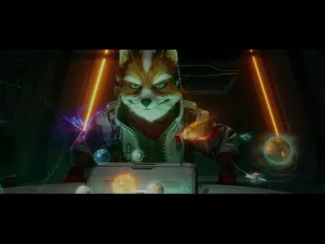 Video thumbnail for Star Fox - Choose Difficulty Start: General Pepper Corneria Briefing | The Great Fox Cutscene | NS2