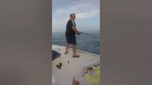 Video thumbnail for How to (not) boat fish #shorts #saltwaterfishing