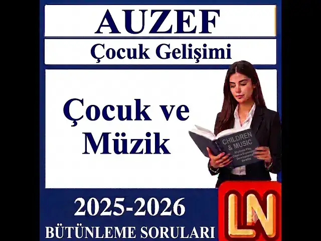 Video thumbnail for Çocuk ve Müzik 2025-2026 Bütünleme Soruları