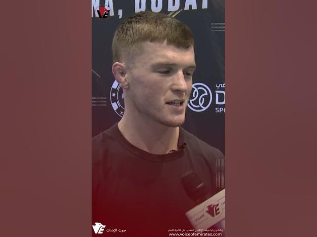 Video thumbnail for Paul Hughes, Mixed martial artist #Shorts