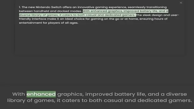 Video thumbnail for between handheld and docked modes. With enhanced graphics, improved battery life, and a diverse library of games, it caters to both casual and dedicated gamers. The sleek design and user-friendly interface make it an ideal choice for gami